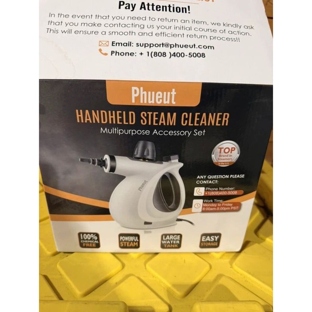 Phueut handheld steam cleaner